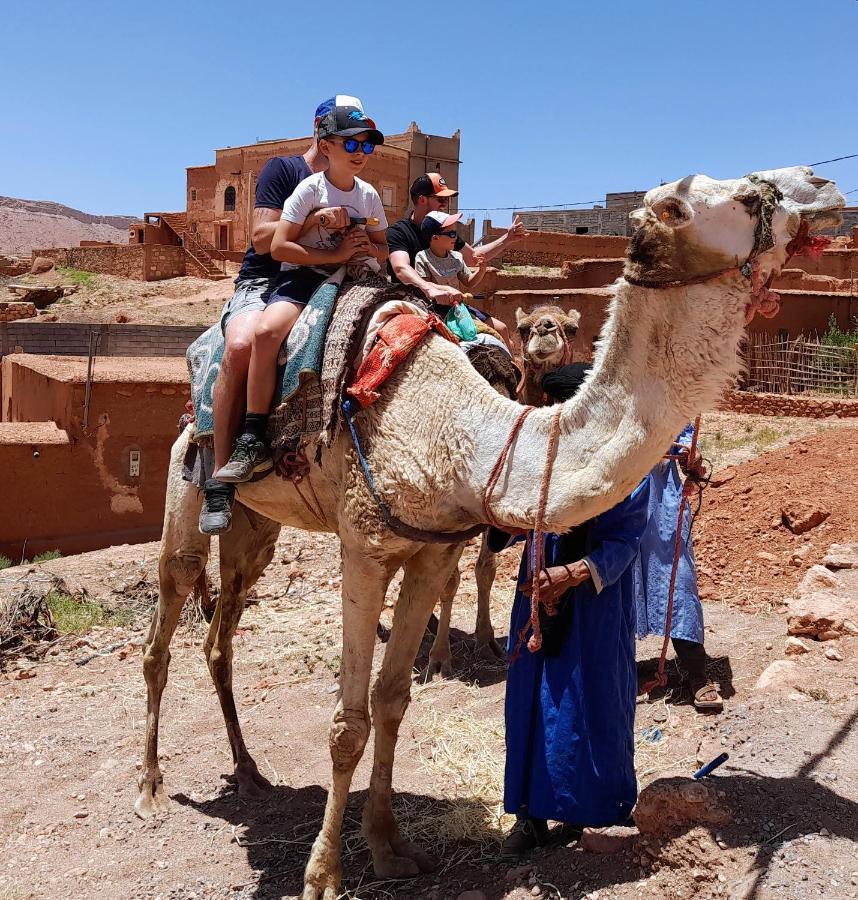 Kasbah La Cigogne Bed & Breakfast Ait Ben Haddou Bagian luar foto