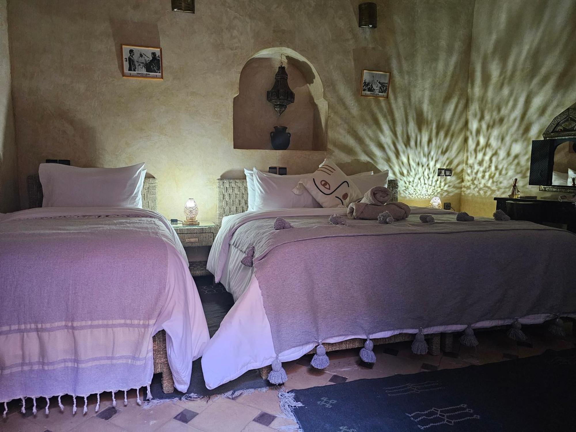 Kasbah La Cigogne Bed & Breakfast Ait Ben Haddou Bagian luar foto