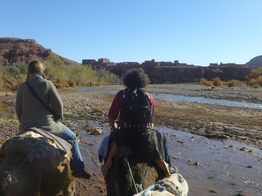 Kasbah La Cigogne Bed & Breakfast Ait Ben Haddou Bagian luar foto